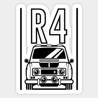 Renault 4 Classic Car | vintage cars Sticker